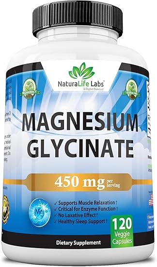 Magnesium Glycinate 300mg 140 Vegan capsules Maximum Bioavailability Chelate Not Buffered No laxative effect Albion TRAACS Vegan Helps Function of muscles, bones, heart Non-GMO