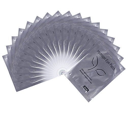 100% Natural Plant Extract Pairs Eyelash Hydrogel Eye Patch - 50 pcs