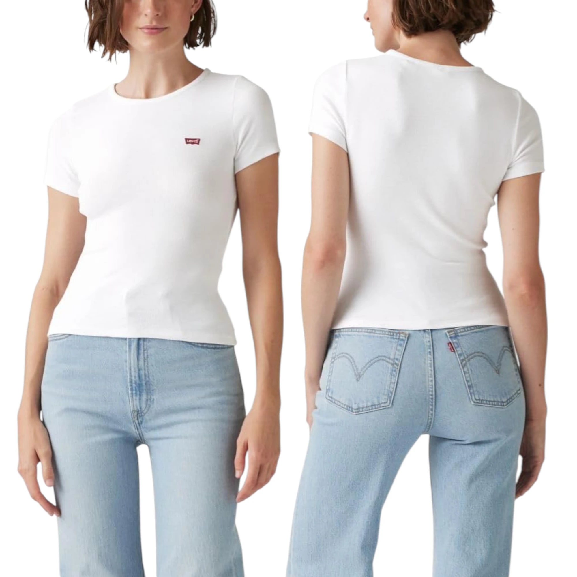 Levi's® Women's Hayes Slim Fit Crewneck T-Shirt - Premium Imported Summer Wear for Pakistan