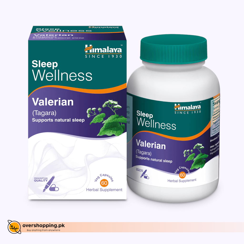 Himalaya's Valerian, Tagara  for Sleep Wellness - 60 Capsules