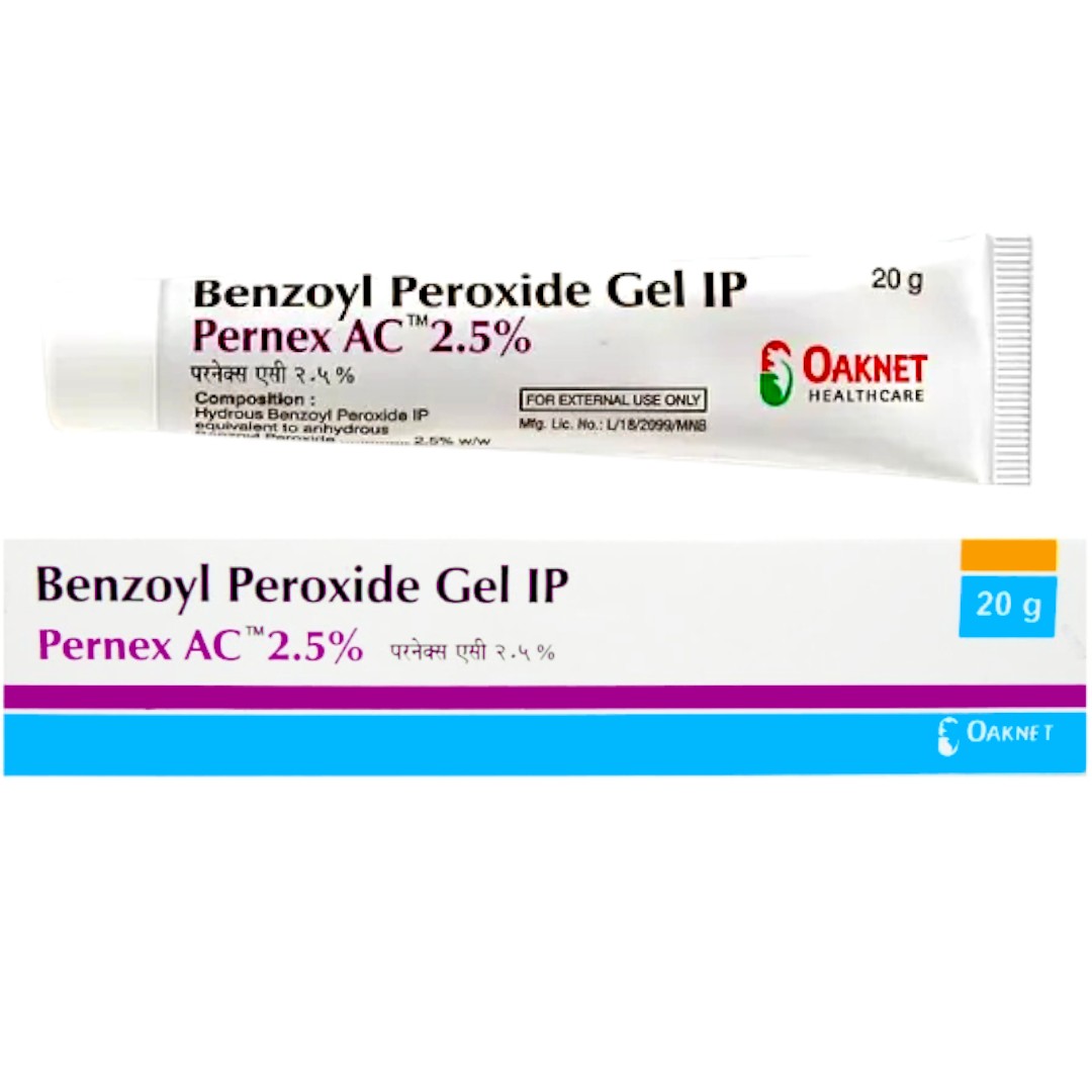 Ippernex AC 2.5% Benzoyl Peroxide Gel – Acne Treatment