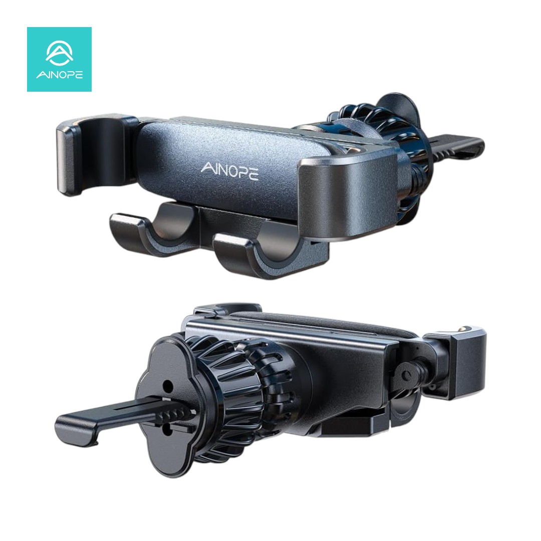 AINOPE Car Mount Phone Holder for iPhone 17 Pro Max & Samsung Galaxy S25 – Slide Design, Gravi