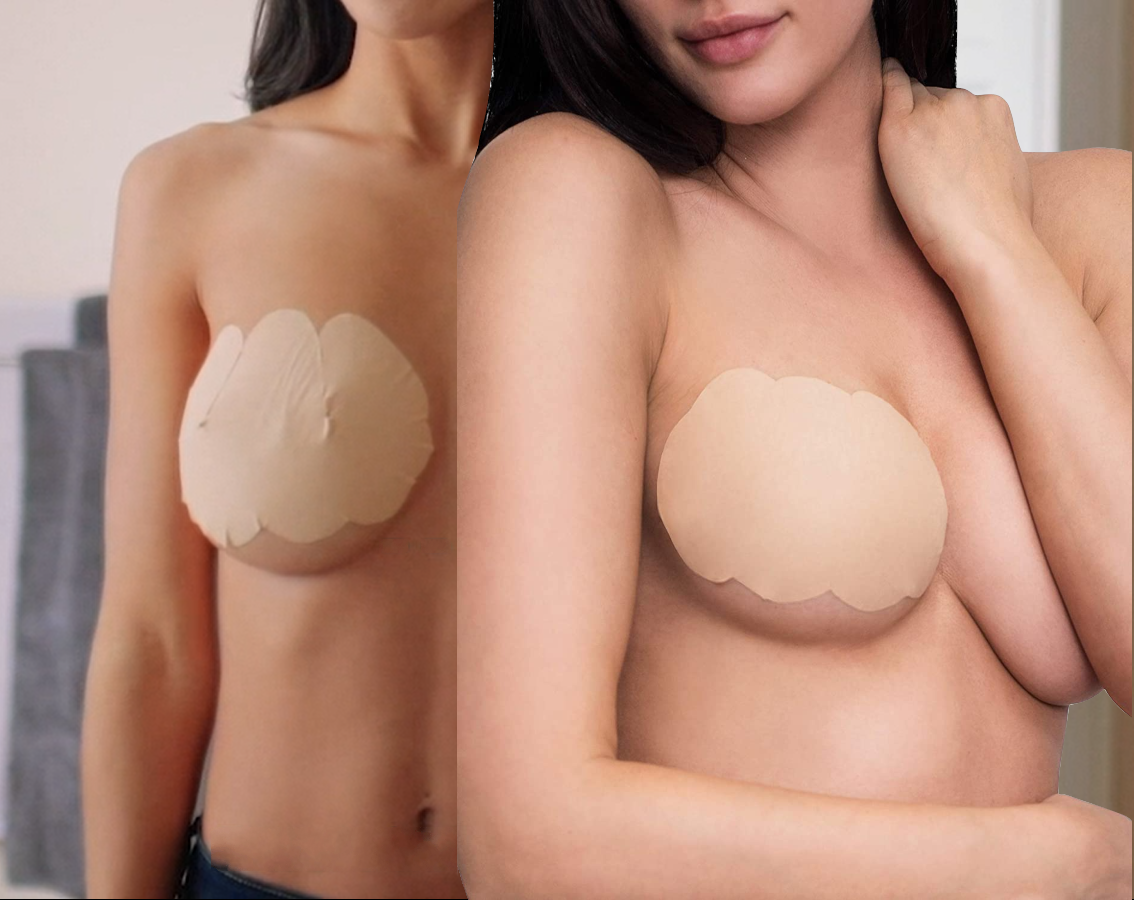 The Natural Womens' Breast Lift Adhesive Bra Tape - Nude