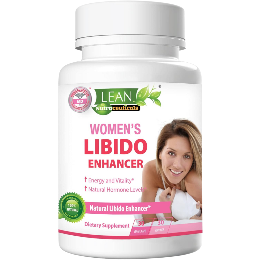 Women's Libido Enhancer with Fenugreek Tongkat Ali, Horny Goat Weed, & Panax Ginseng Supplement - 30 Capsules