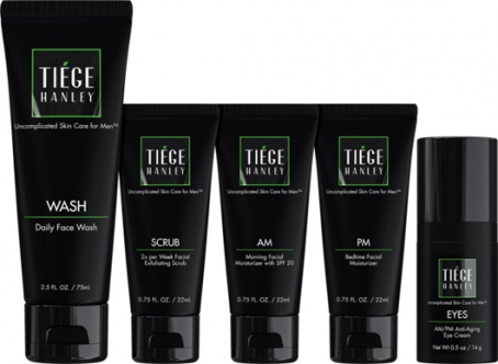 Original New Tiege Hanley Men's Skin Care System - Level 2 Alpha M Grooming