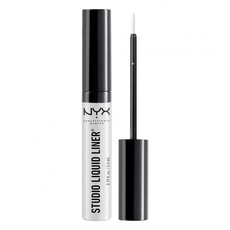 NYX Studio Liquid Liner, Extreme Silver, 0.19 Ounce