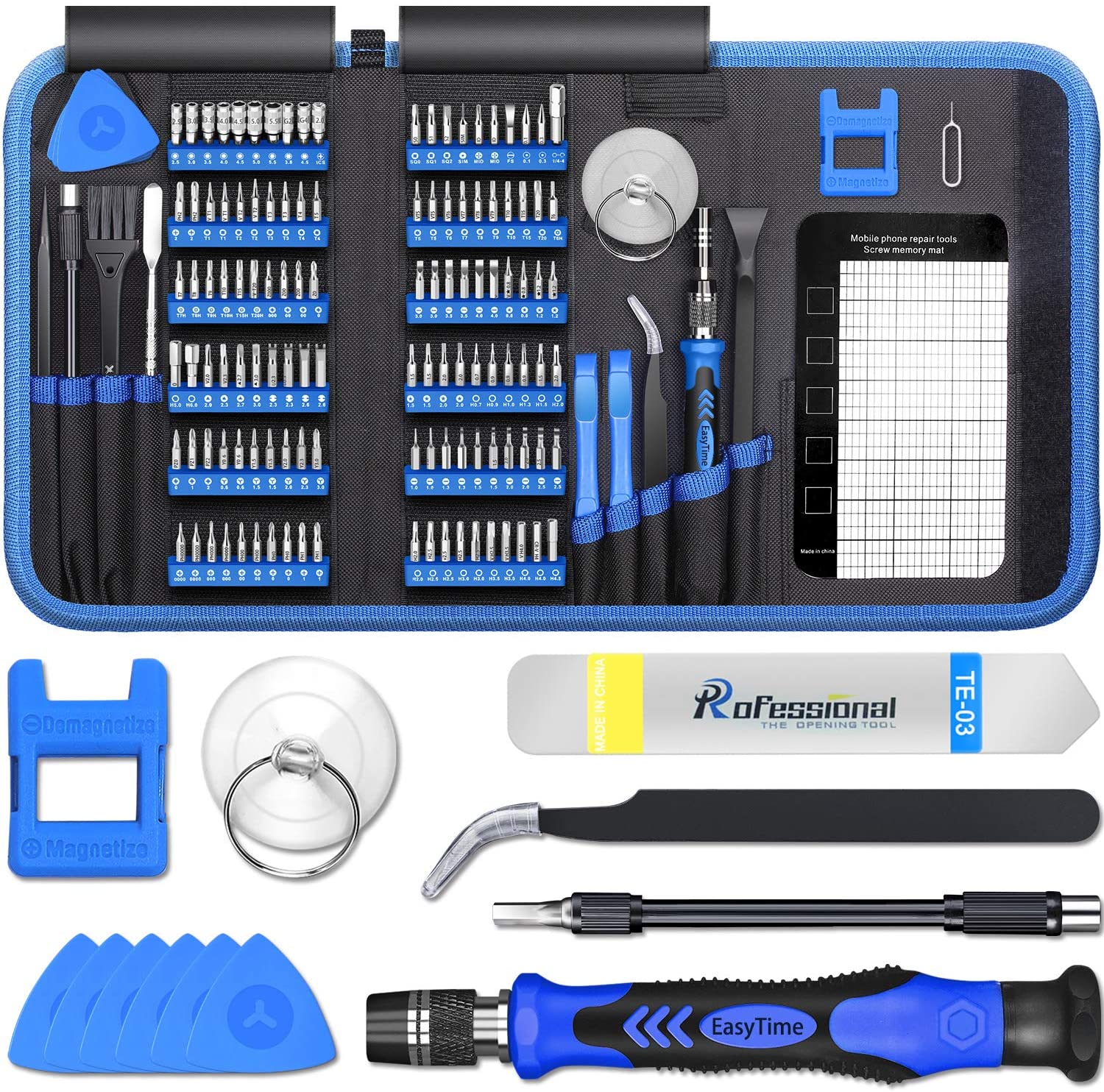 140 in 1 Precision Professional Screwdriver Kit for Computer, Laptop, Iphone, Tablet, Macbook, PC and Xbox Repair