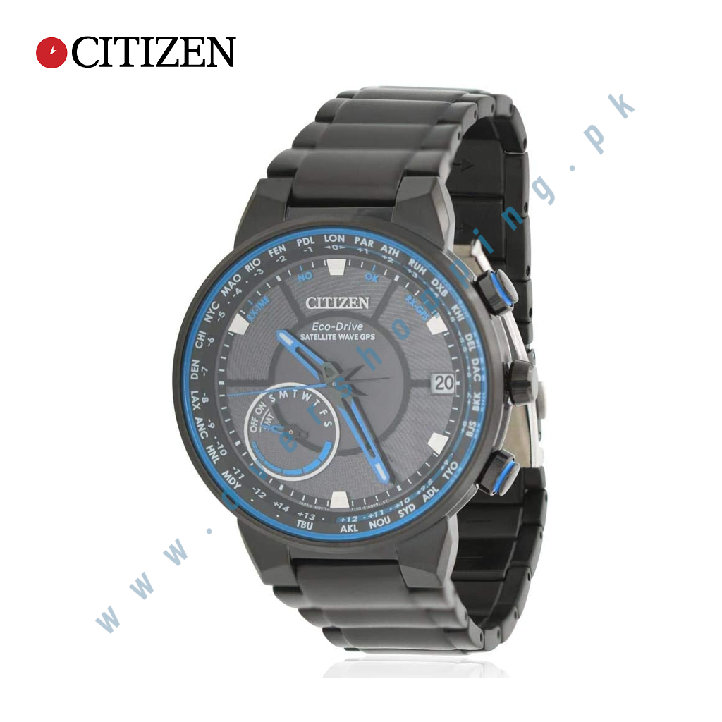 Citizen Men's Eco-Drive Satellite Wave GPS Freedom Watch CC3038-51E - Black