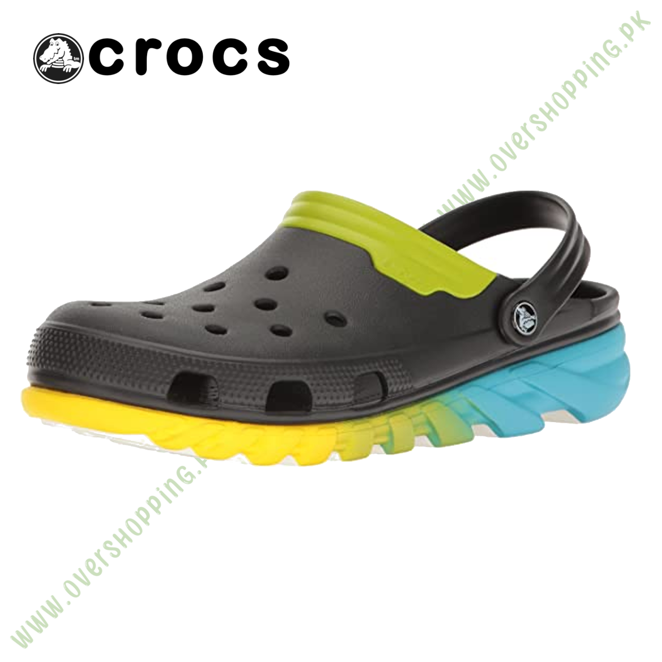 crocs Unisex Duet Max Ombre Clog Mule