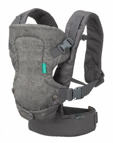 Infantino Flip Advanced 4-in-1 Convertible Carrier, Light Grey