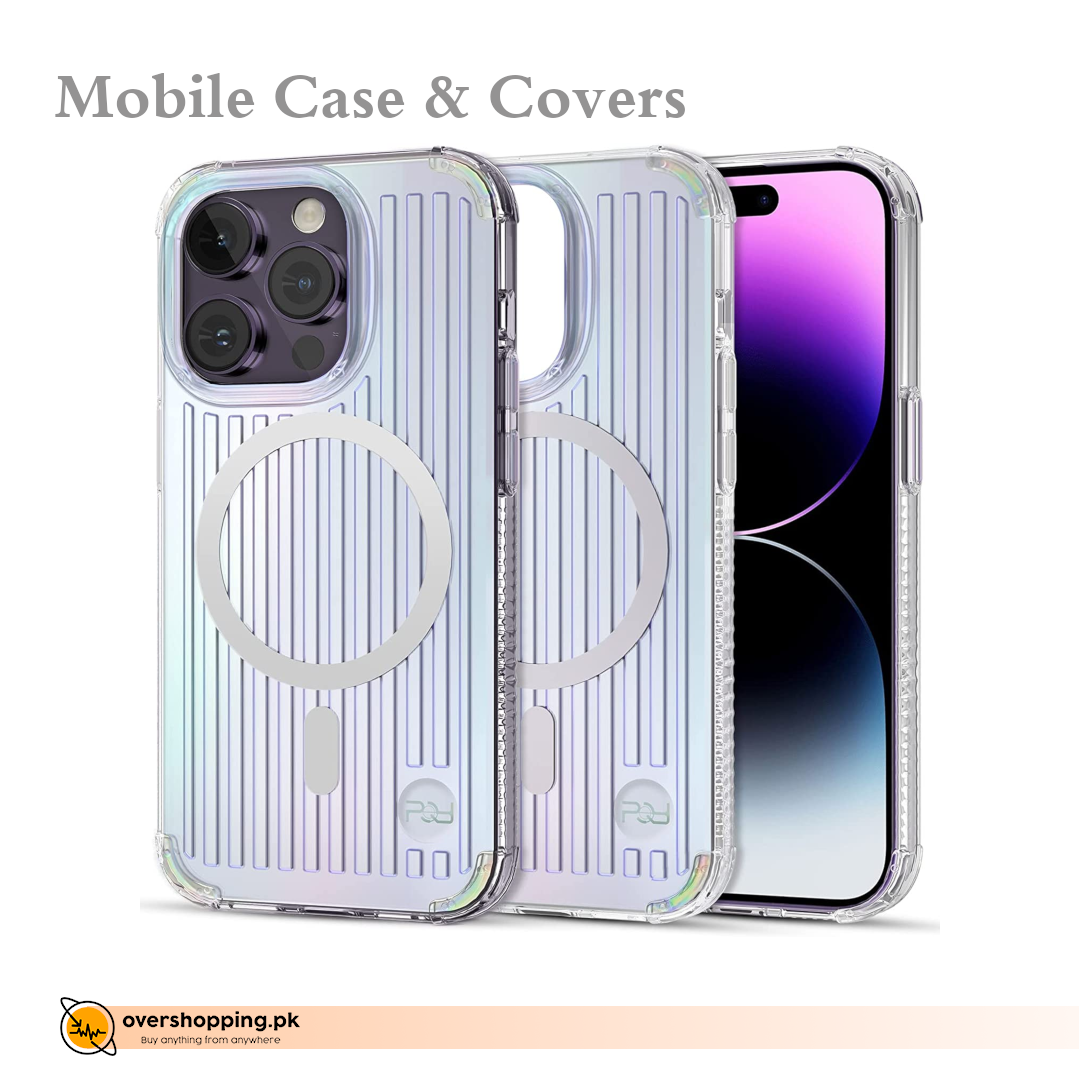 KINGXBAR for iPhone 14 Pro Max Case Shockproof Slim Thin Protective Bumper Cover Phone Cases for Apple 14 Pro Max Case 6.7 inch - Holographic