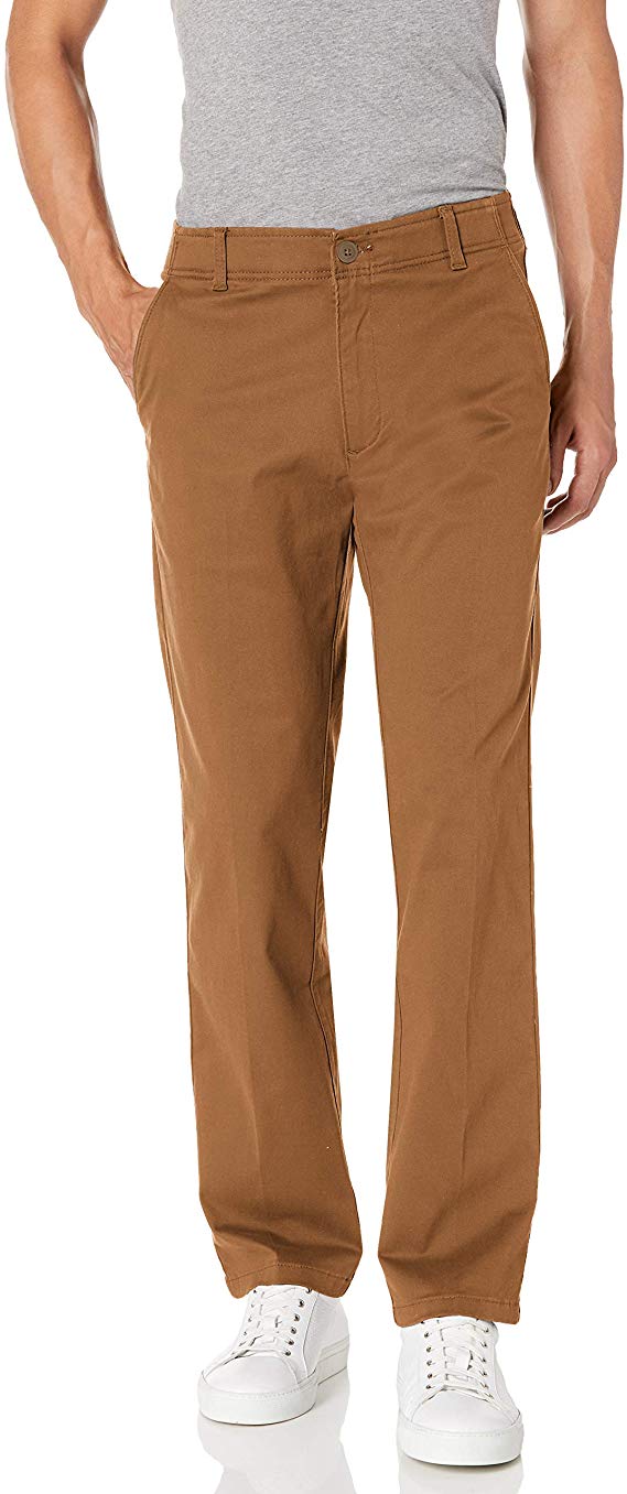 Lee Men's Performance Series Extreme Comfort Straight Fit Pant - Color: Acorn
