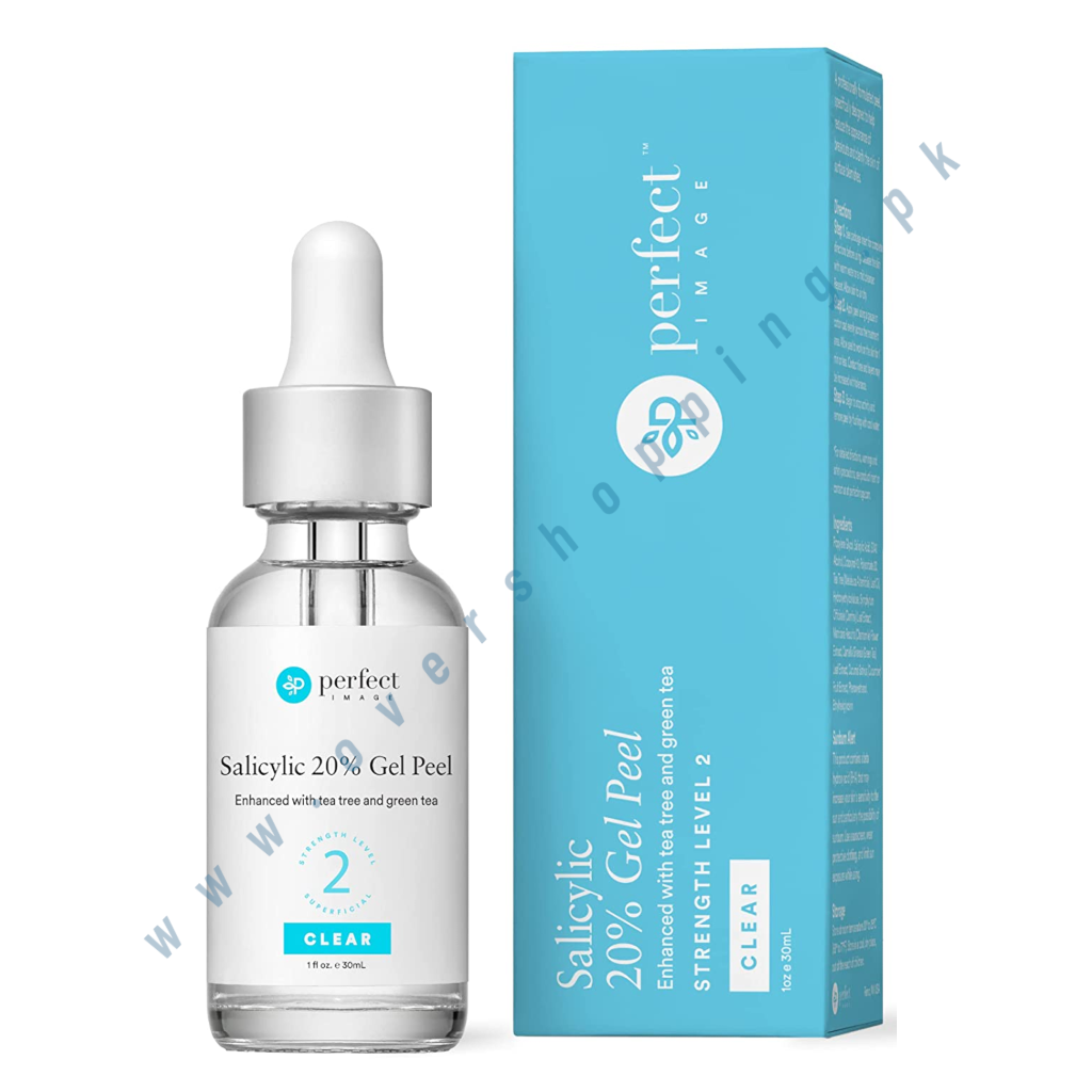 Salicylic Acid 20% Gel Peel - Professional Acne Treatment with Tea Tree Oil & Green Tea Extract