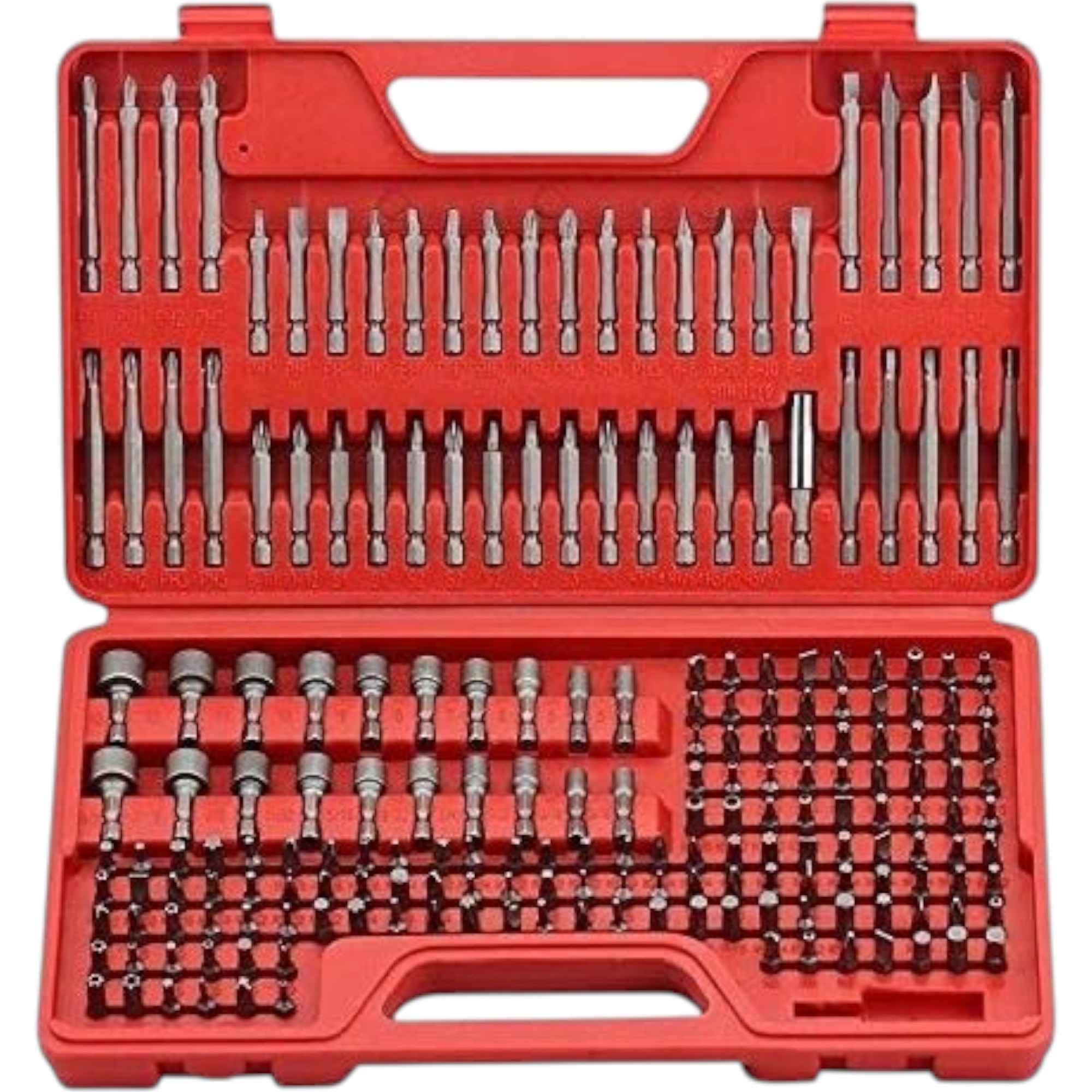 Craftsman Ultimate Screwdriver Bit Set – 208 pcs Alloy Steel Power Tools Kit with Carrying Case (For Professionals & DIY)