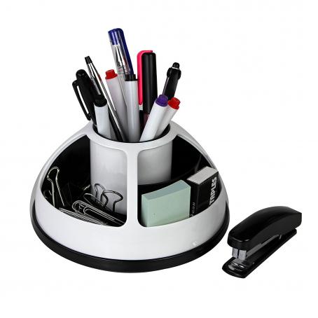 Rotating Office Supplies Desk Organizer Caddy – Plastic