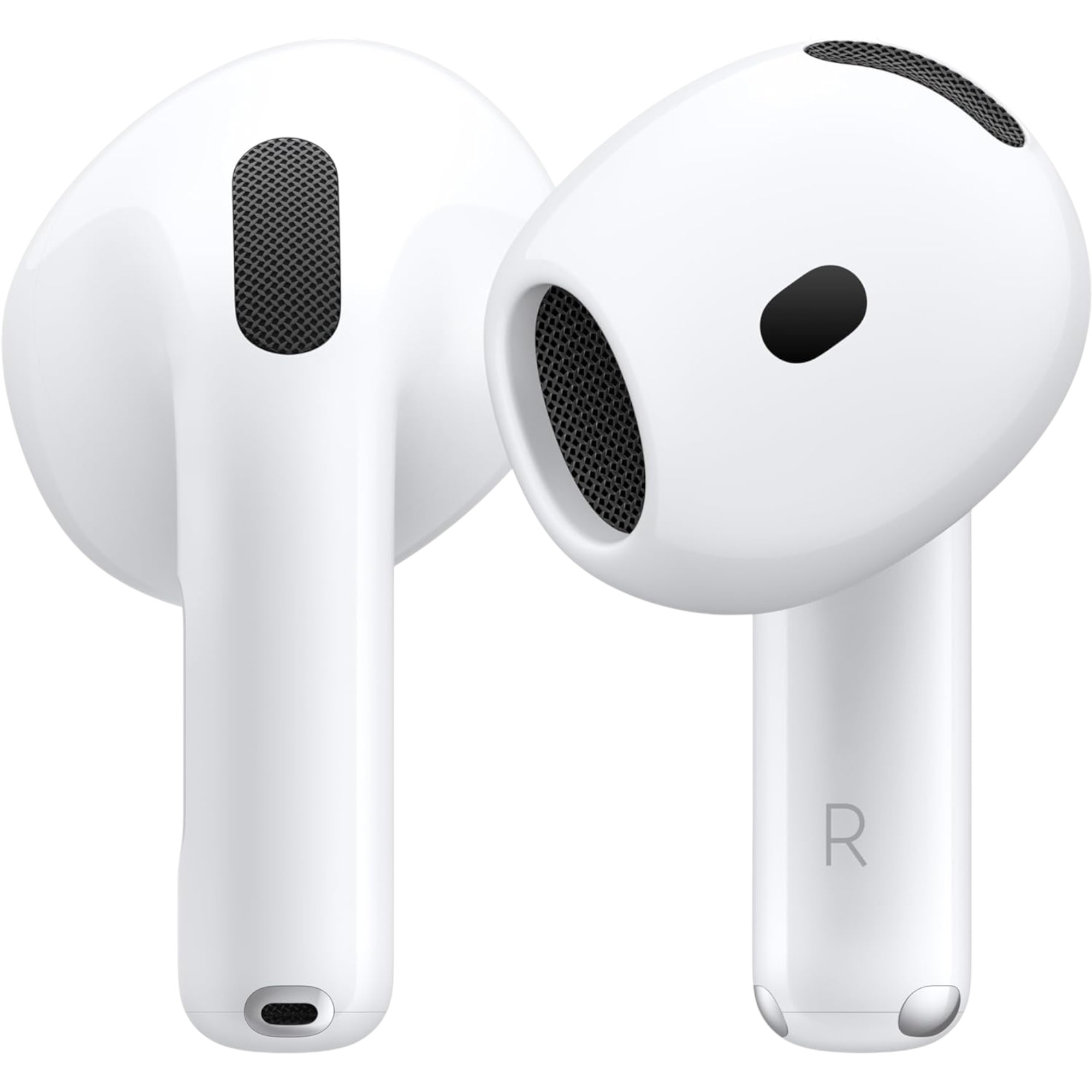 Apple AirPods 4 Wireless Earbuds with Active Noise Cancellation, Personalized Spatial Audio & USB-C Charging Case