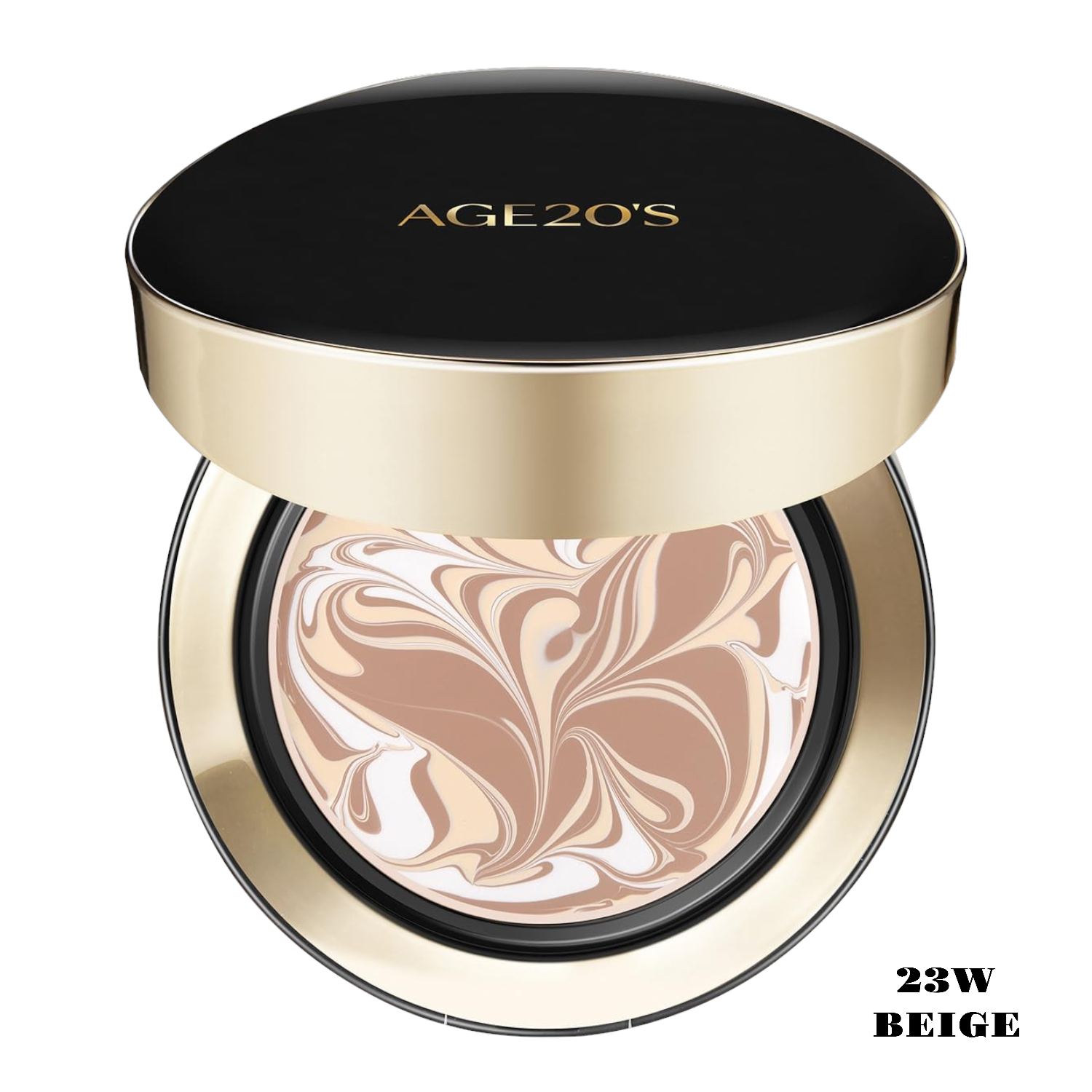 AGE20'S Signature Essence Pact SPF 50+ 23W BEIGE, Dewy Finish, 14g