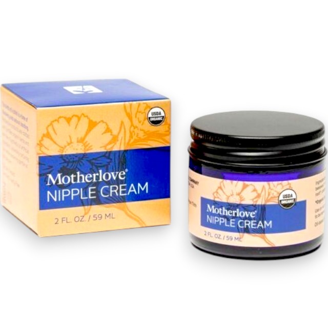 Breast Shells & Creams Motherlove - Nipple Cream, Organic Herbal Salve For Sore - 1 Oz (28g)