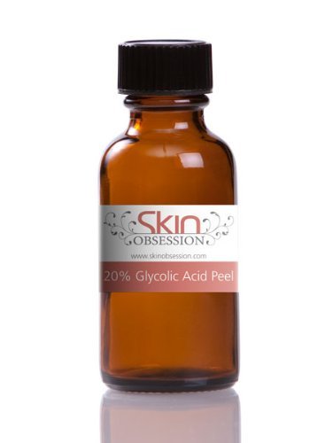 20% Glycolic Acid Peel - Mild Home Chemical Peel for Lines, Acne, Sun Damage & Rosacea - Beginner Friendly - USA Imported