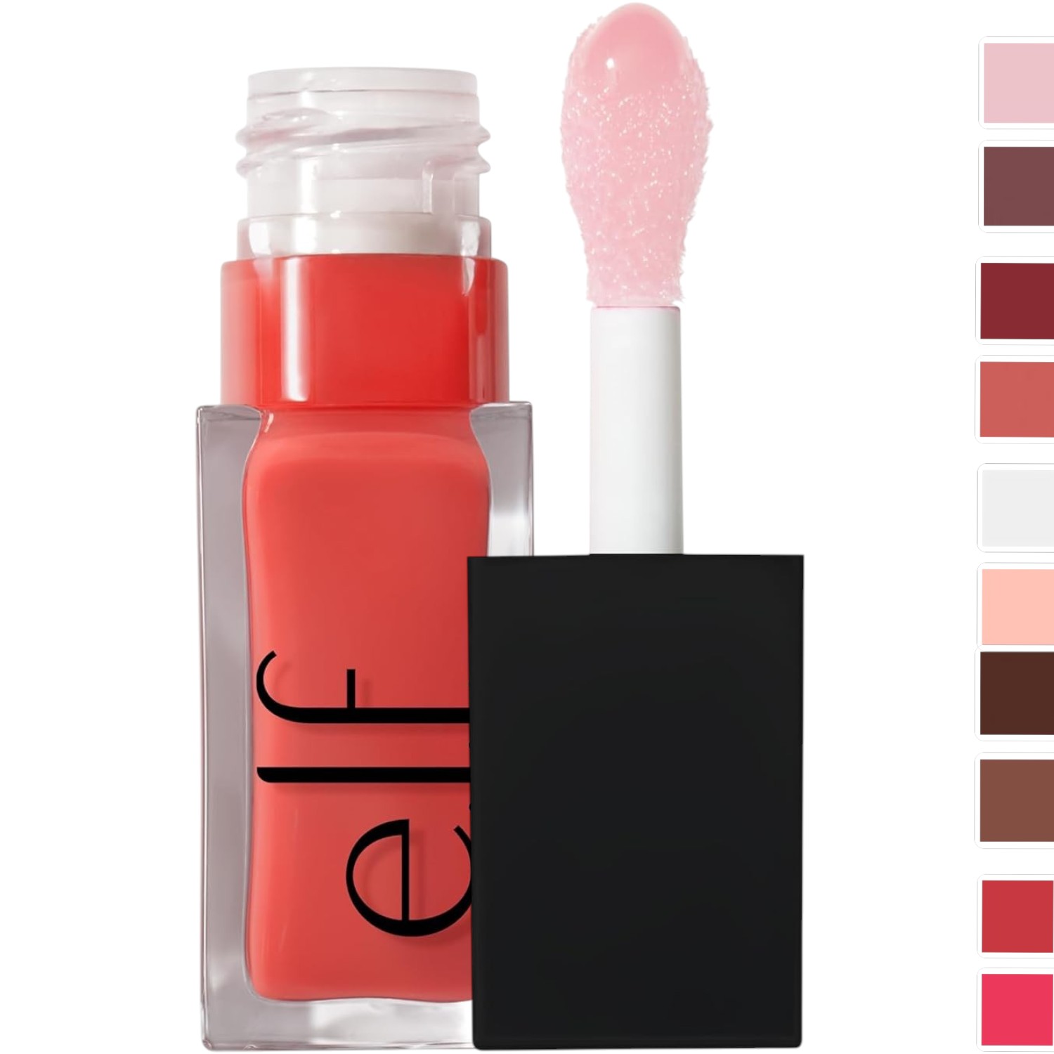 e.l.f. Glow Reviver Lip Oil - Nourishing Tinted Lip Oil for High-Shine Finish, Infused with Jojoba Oil, Vegan & Cruelty-Free, Pink Quartz | USA/UK Imported via Amazon Pakistan