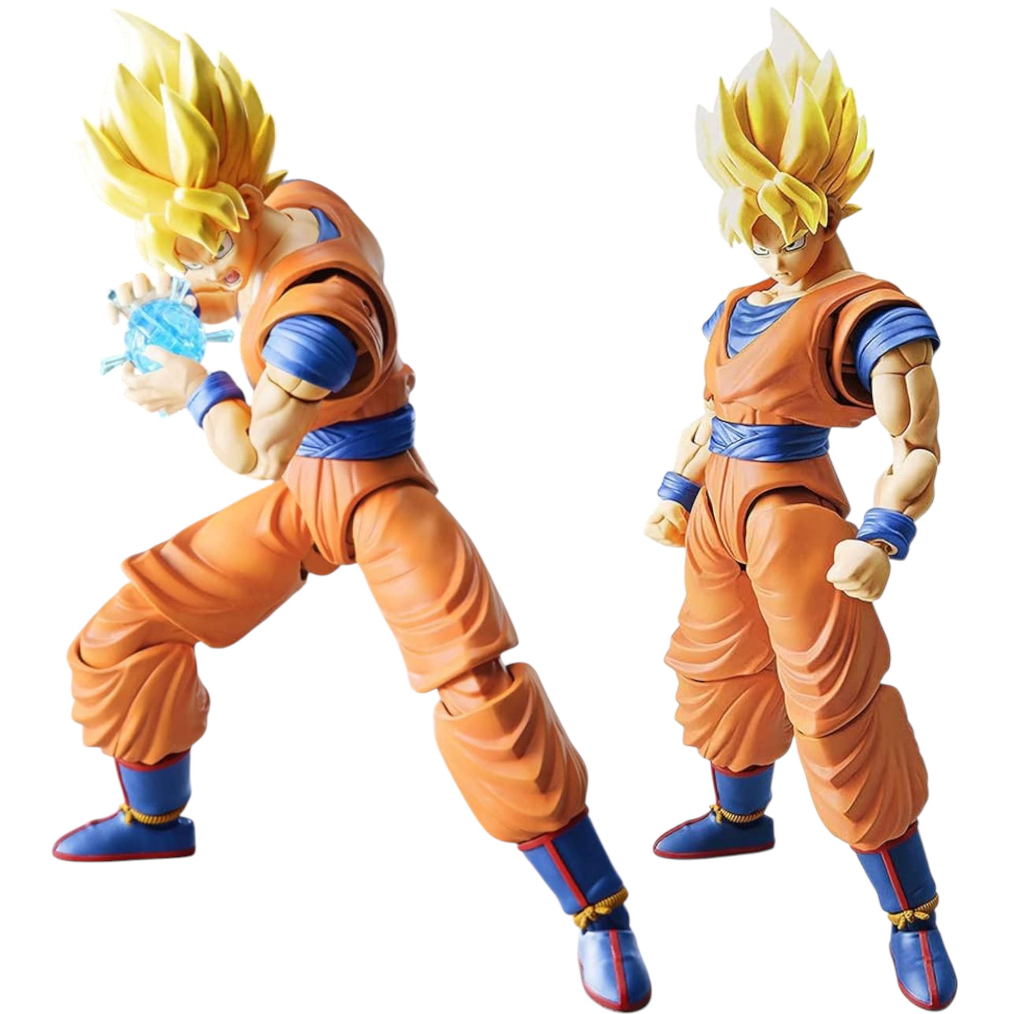 Bandai Hobby Figure-Rise Standard Super Saiyan Son Goku Dragon Ball Z Model Kit – 6" Premium Plastic Anime Action Figure (For Collectors & Hobbyists)