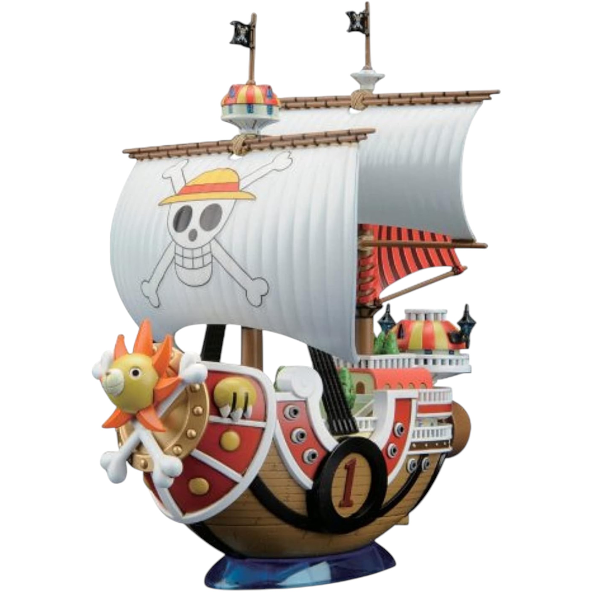 Bandai Hobby One Piece Thousand Sunny Model Ship Grand Ship Collection GSC – Compact Snap-Together Plastic Model Kit (For Anime Collectors & Hobbyists)