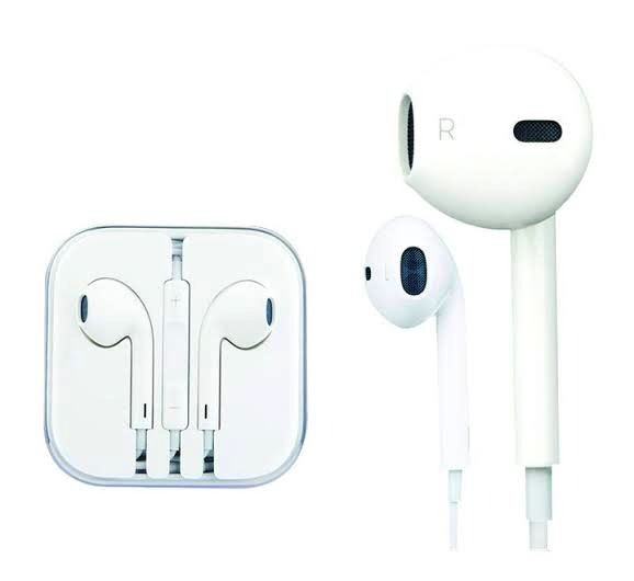Apple EarPods Headphones with Lightning Connector.