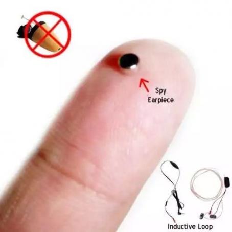 NEW Hidden Invisible Wireless Secret Spy Ear Earphone For Mobile Phone