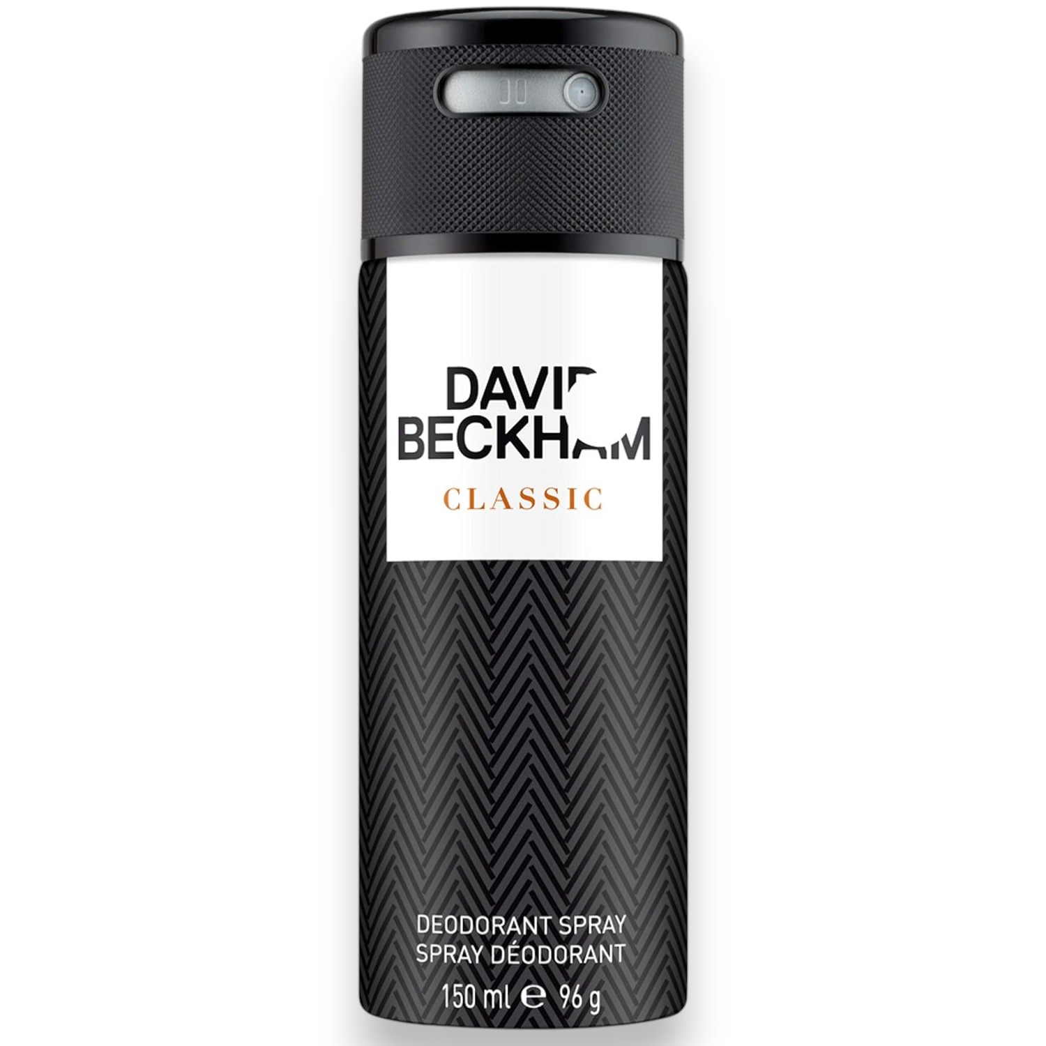 David Beckham Classic Deodorant Spray for Men - 5 Ounce Long Lasting Protection with Citrus Lime Scent - Chemical Free Formula for All-Day Freshness - Premium Imported Fragrance