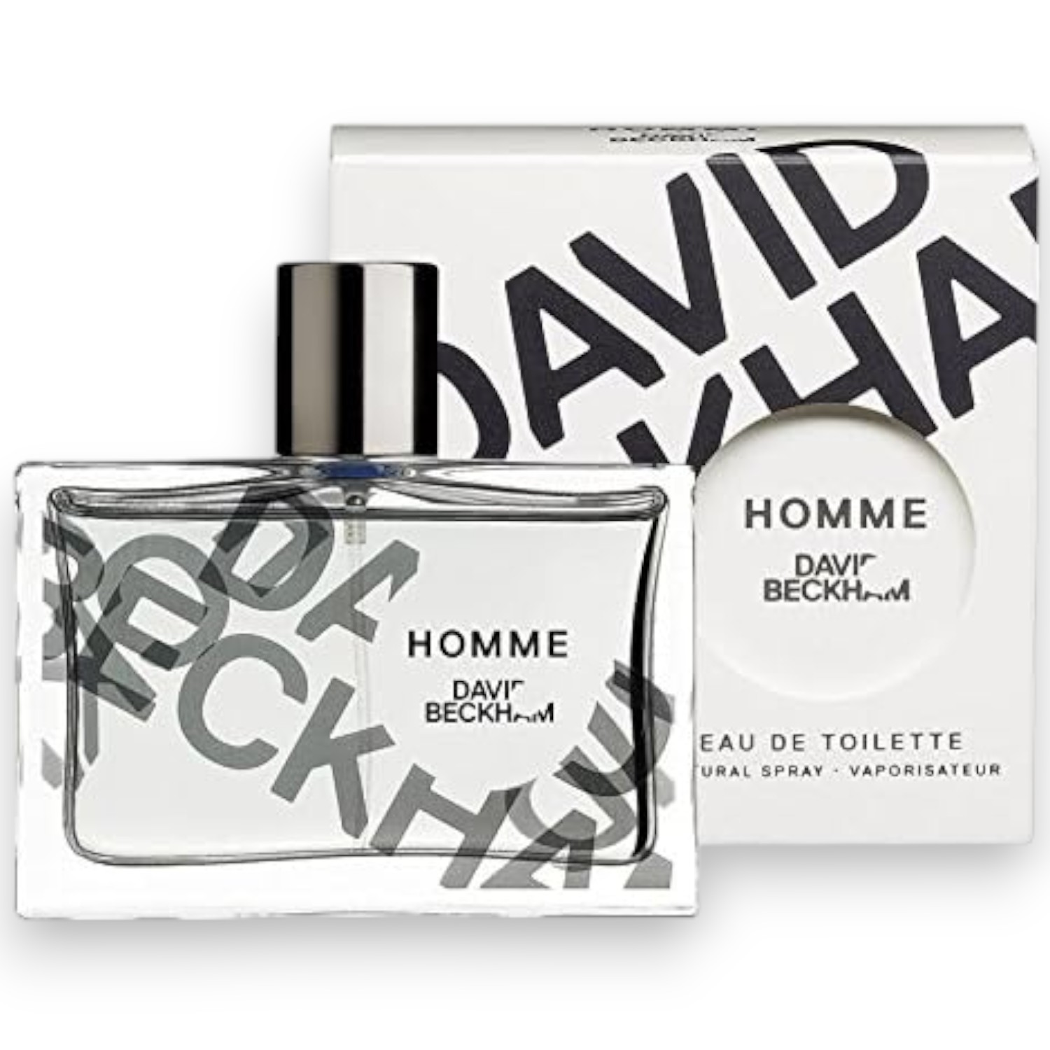 David Beckham Urban Homme Eau de Toilette Spray for Men - 1.7 Ounce Sophisticated Fragrance with Pin