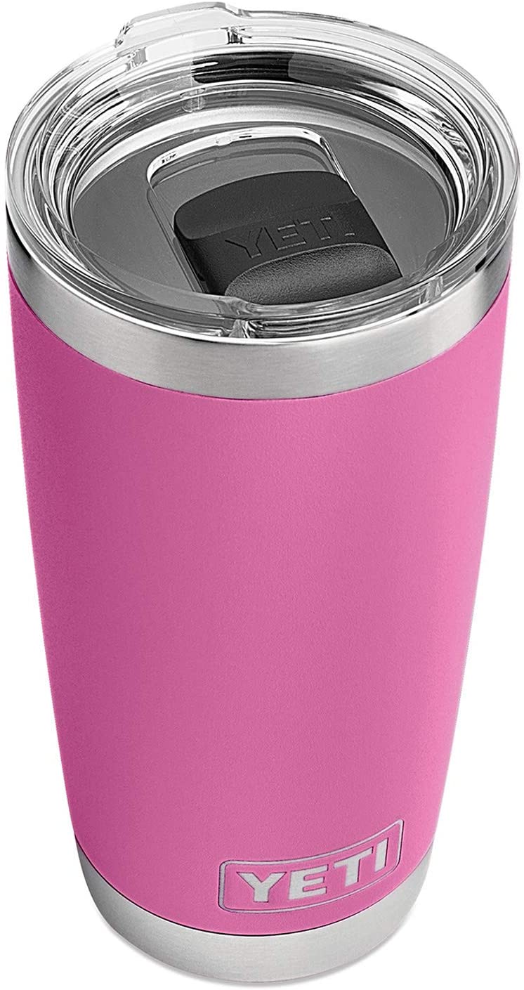 YETI Rambler 20 oz Tumbler, Stainless Steel, Vacuum Insulated with Mag Slider Lid