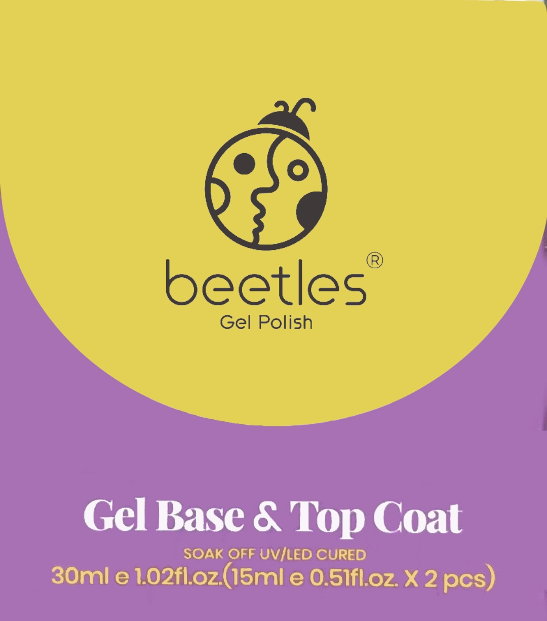 Beetles Gel Polish Gel Base & Top Coat, 30ml