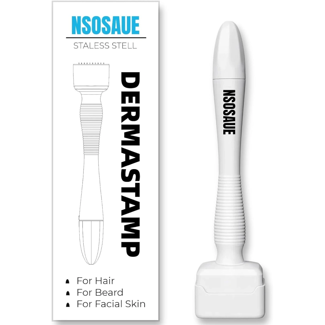 Professional Dermastamp Microneedling Tool for Hair & Beard Growth