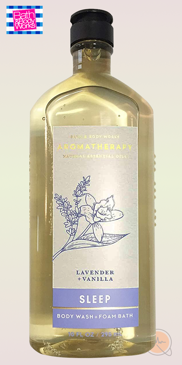 Bath & Body Works Aromatherapy Sleep - Lavender + Vanilla Body Wash & Foam Bath - 10Fl.Oz (293ml)