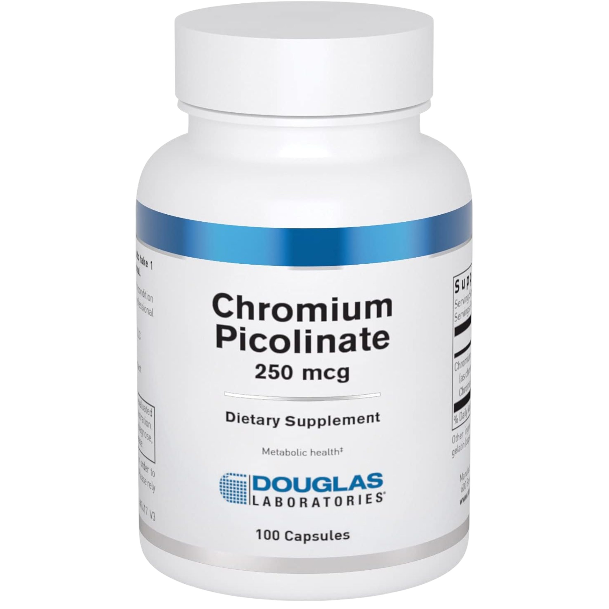 Douglas Laboratories Chromium Picolinate 250 mcg (100 Capsules) – Imported Metabolism Support Supplement for Men & Women in Pakistan