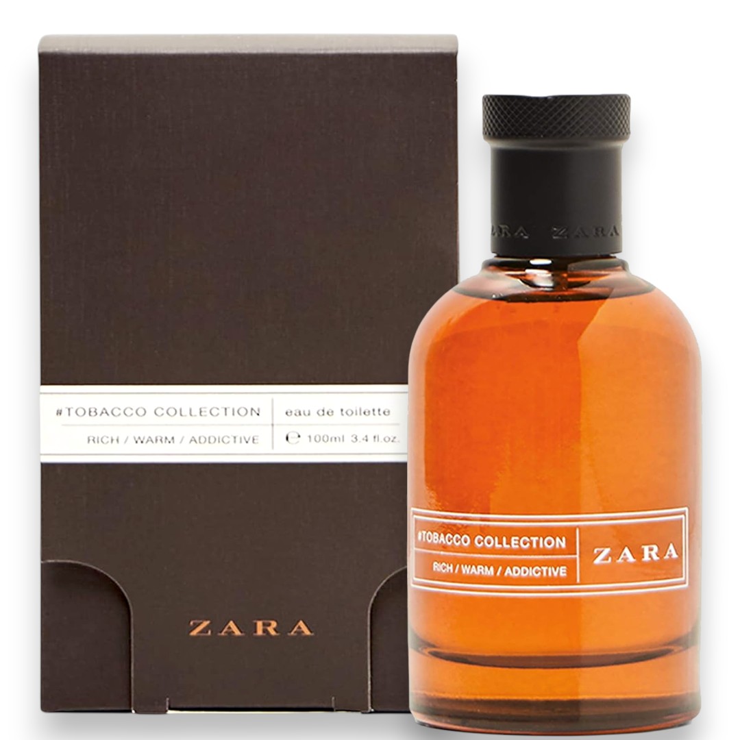 Zara Men’s Tobacco Collection Rich Warm Addictive Eau De Toilette – 3.4 fl.oz. – Winter Fragrance for Men – Imported Premium Scent