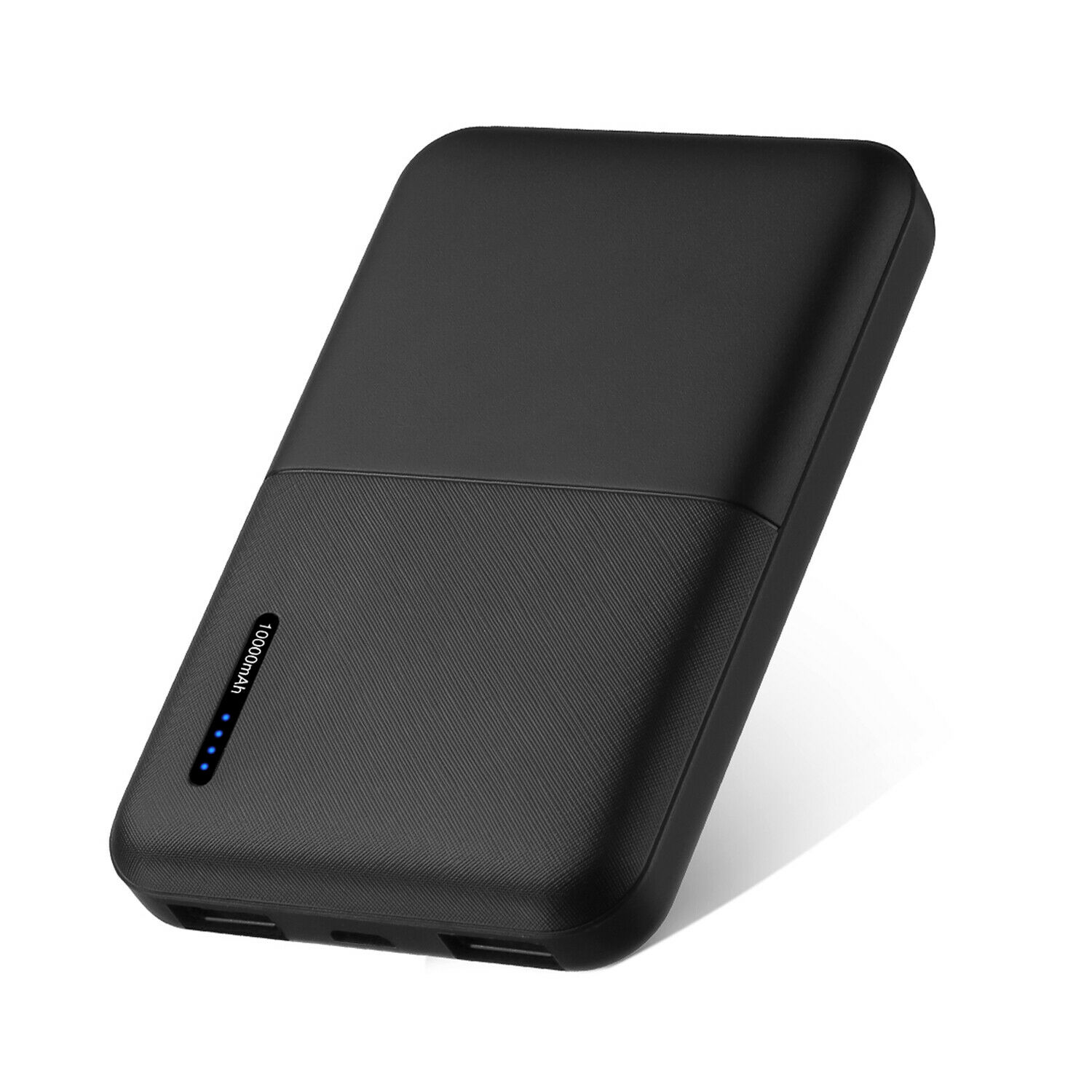 Dual USB Portable Charger 10000mAh Power Bank External Battery for Apple, Huawei & Samsung Cell Phones