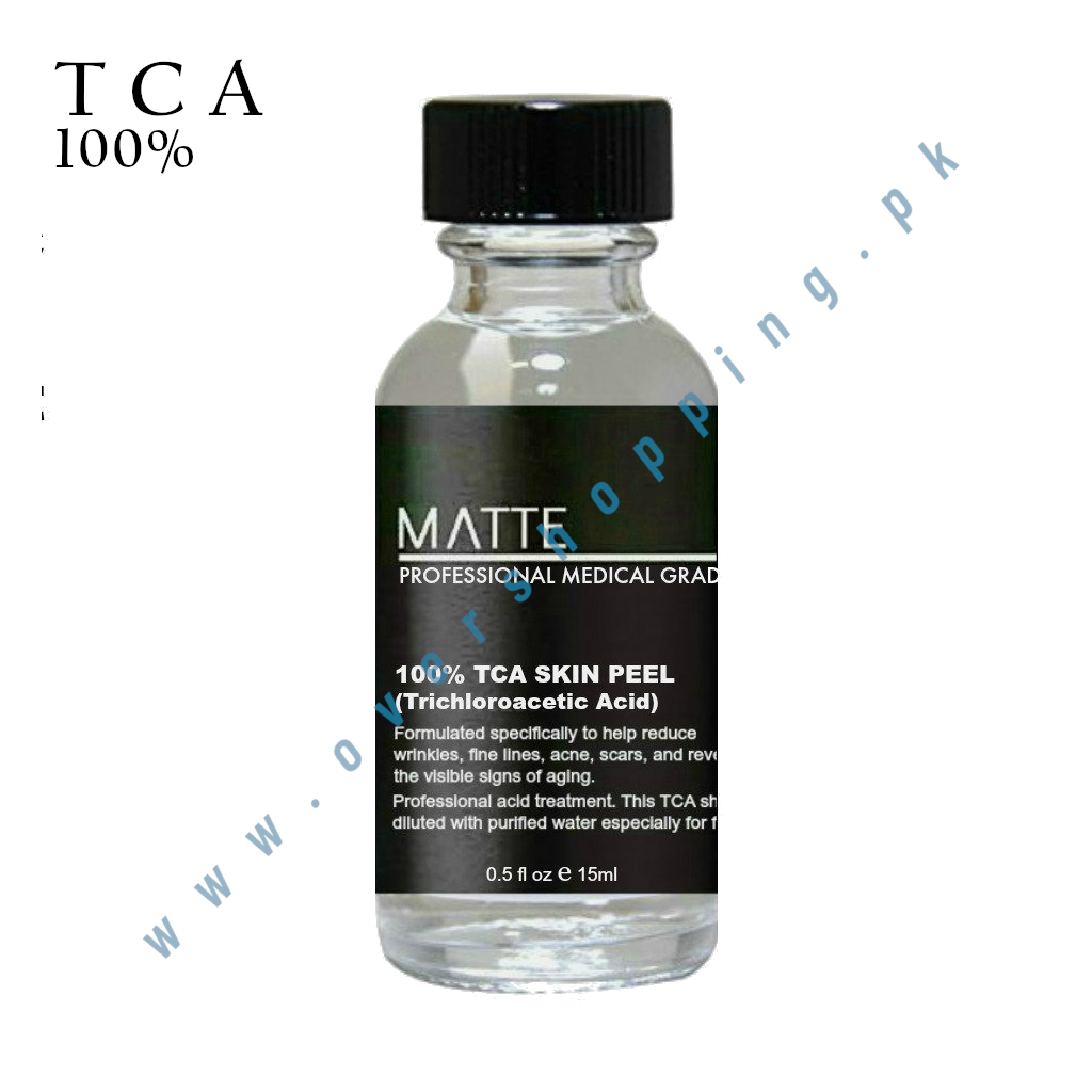 TCA 100% Skin Peel - Medical Grade 15ml | Trichloroacetic Acid Resurfacing Peel for Acne, Scars & Hyperpigmentation