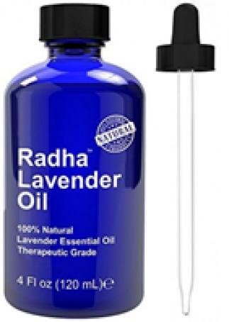 Radha Beauty Lavender Essential Oil 4 Oz - 100% Pure Natural Therapeutic Grade