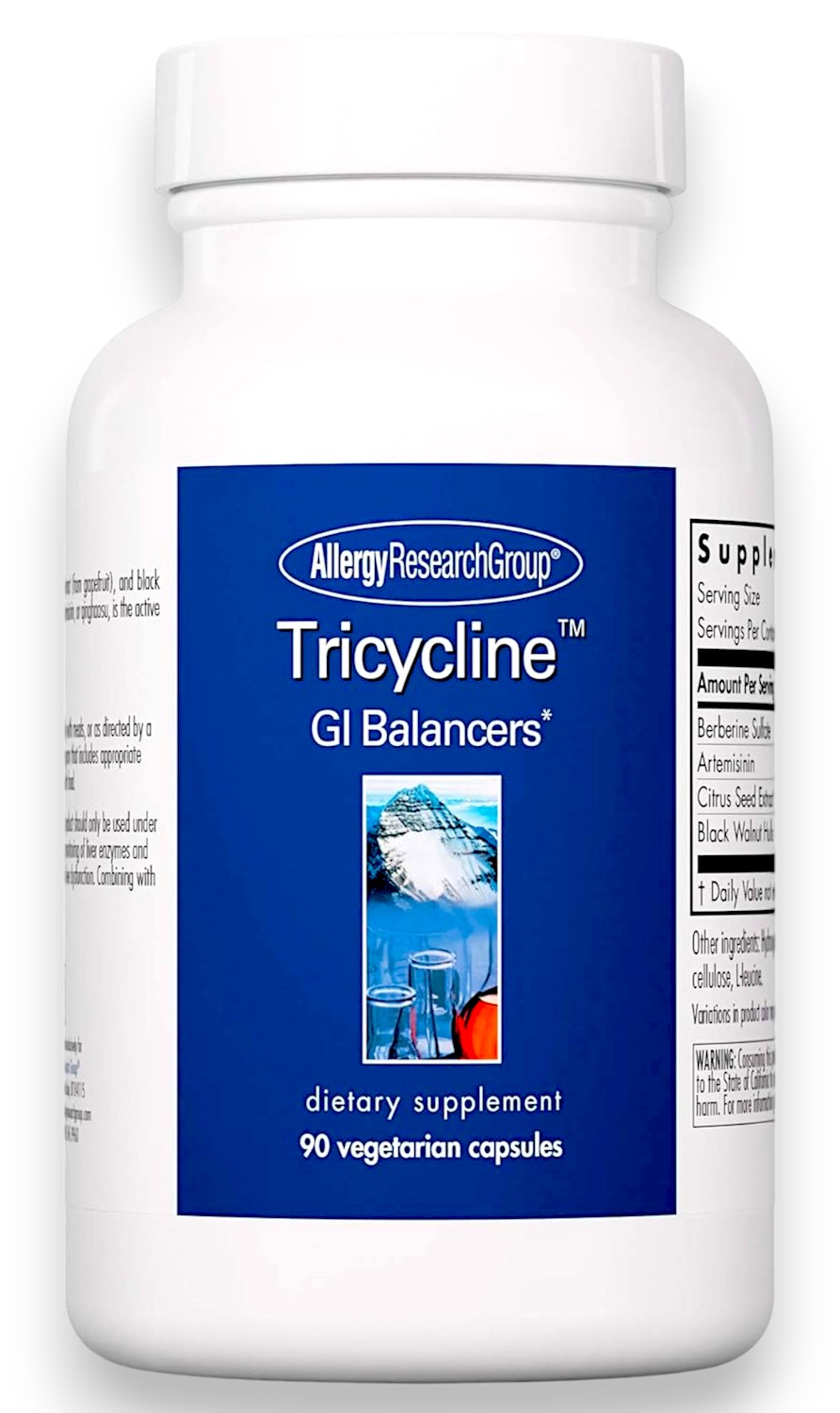 Allergy Research Group Tricycline - GI Balancers, 90 Veg Caps