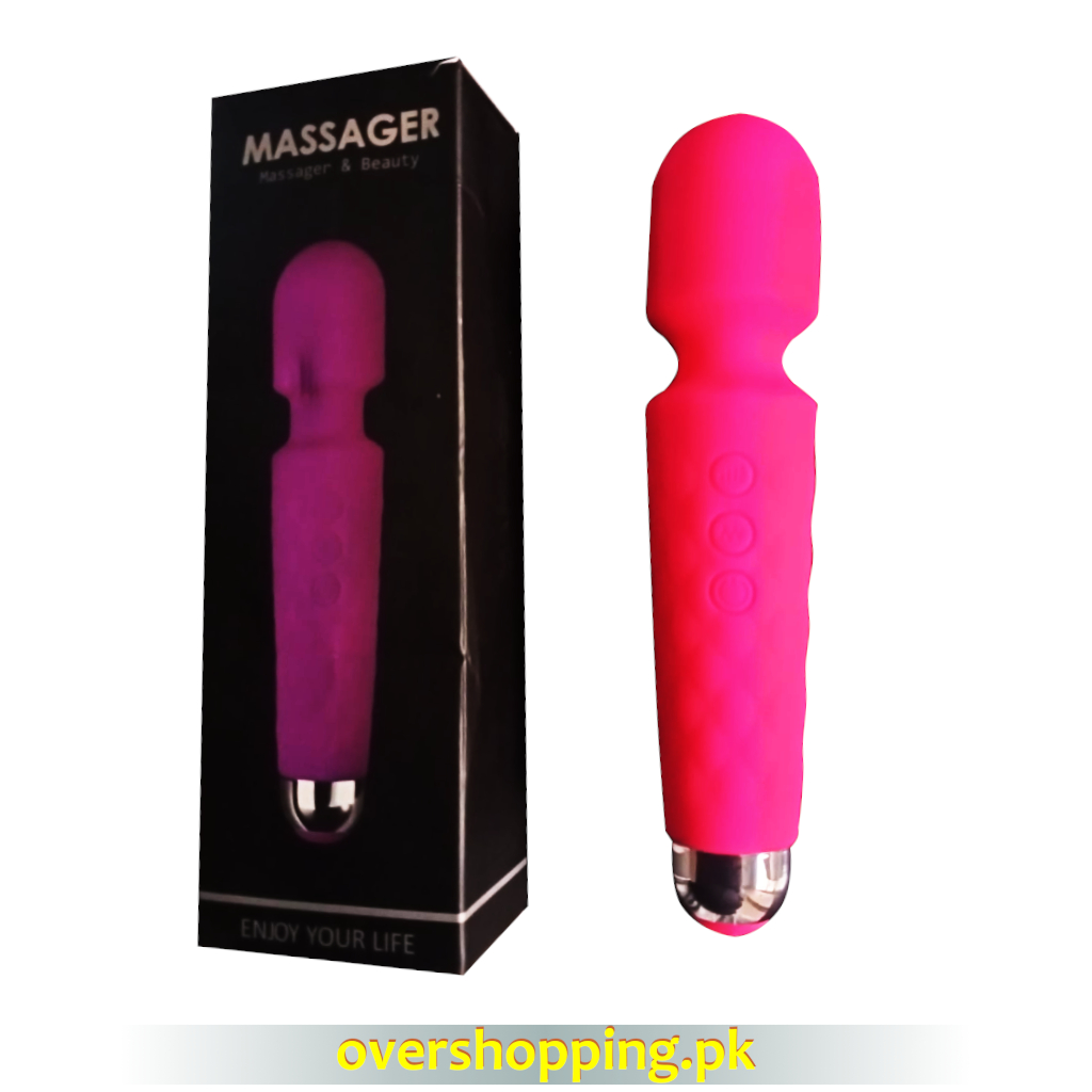 Wand Massager, Vibrator Massager, Clitoral Stimulator for Women - Pink