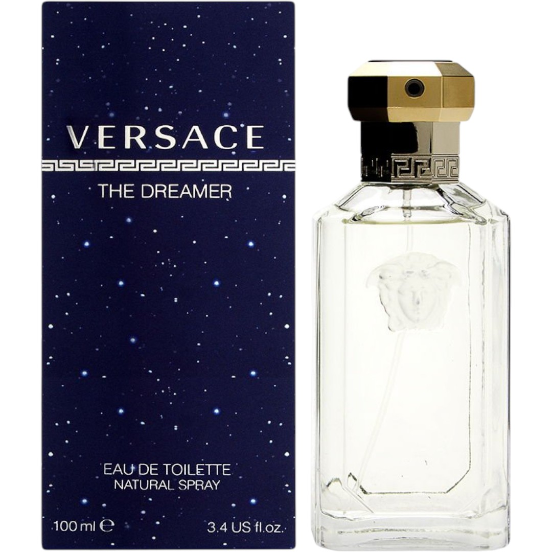 Versace The Dreamer for Men 3.4 oz Eau de Toilette Spray – Premium Imported Fragrance for Confident Style