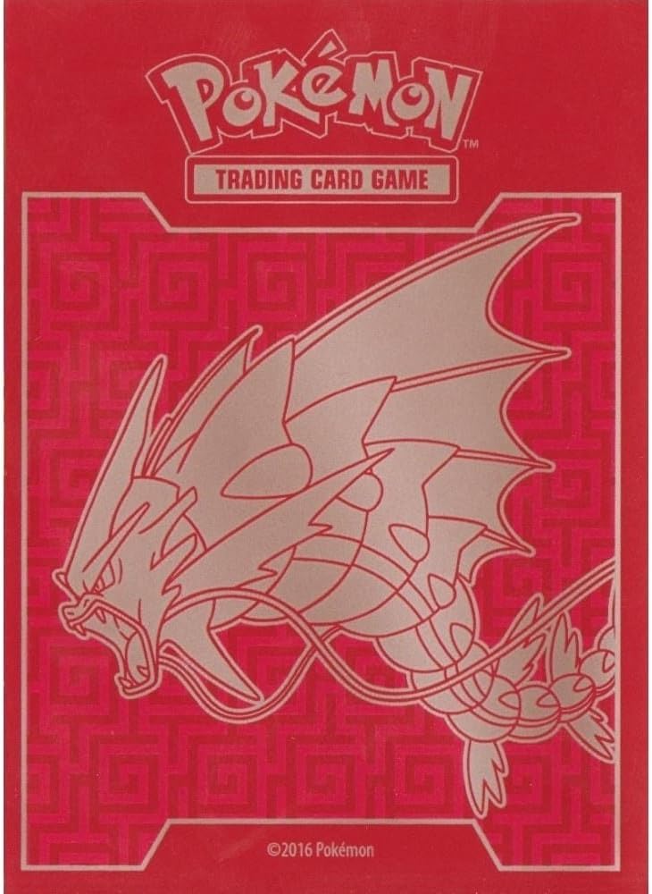 65 Card Sleeves Featuring Mega Gyarados - Pokemon XY9 BreakPoint Elite Trainer Box