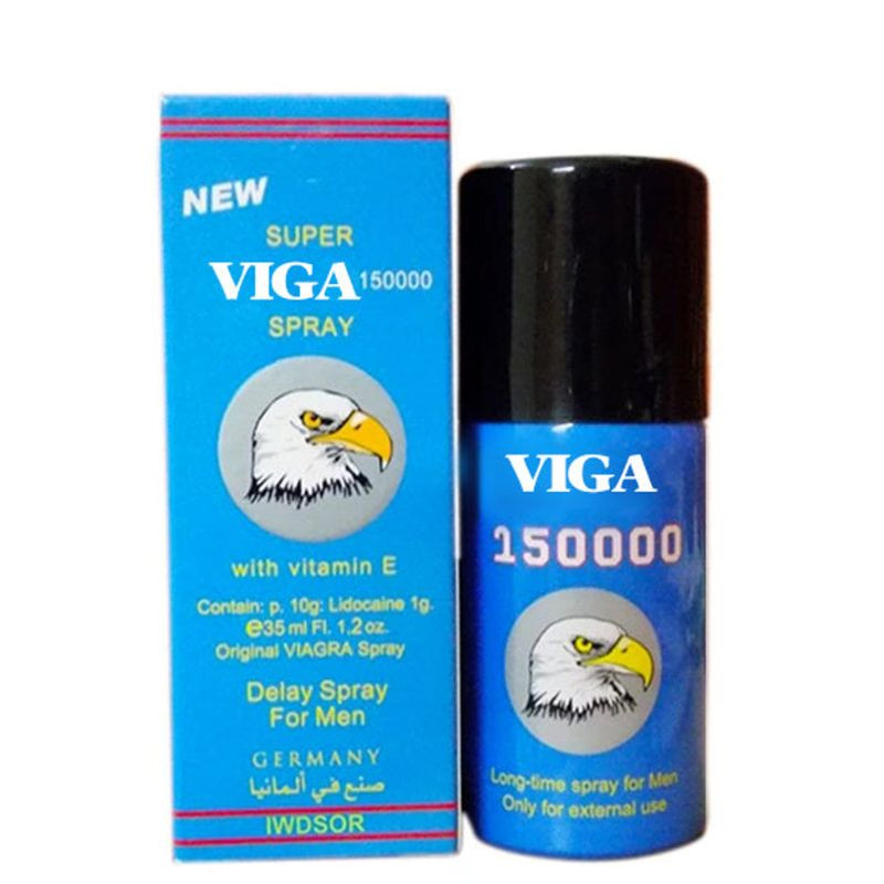 Viga 150000 Delay Spray for Men – Long Lasting Performance Spray with Vitamin E, 45ml