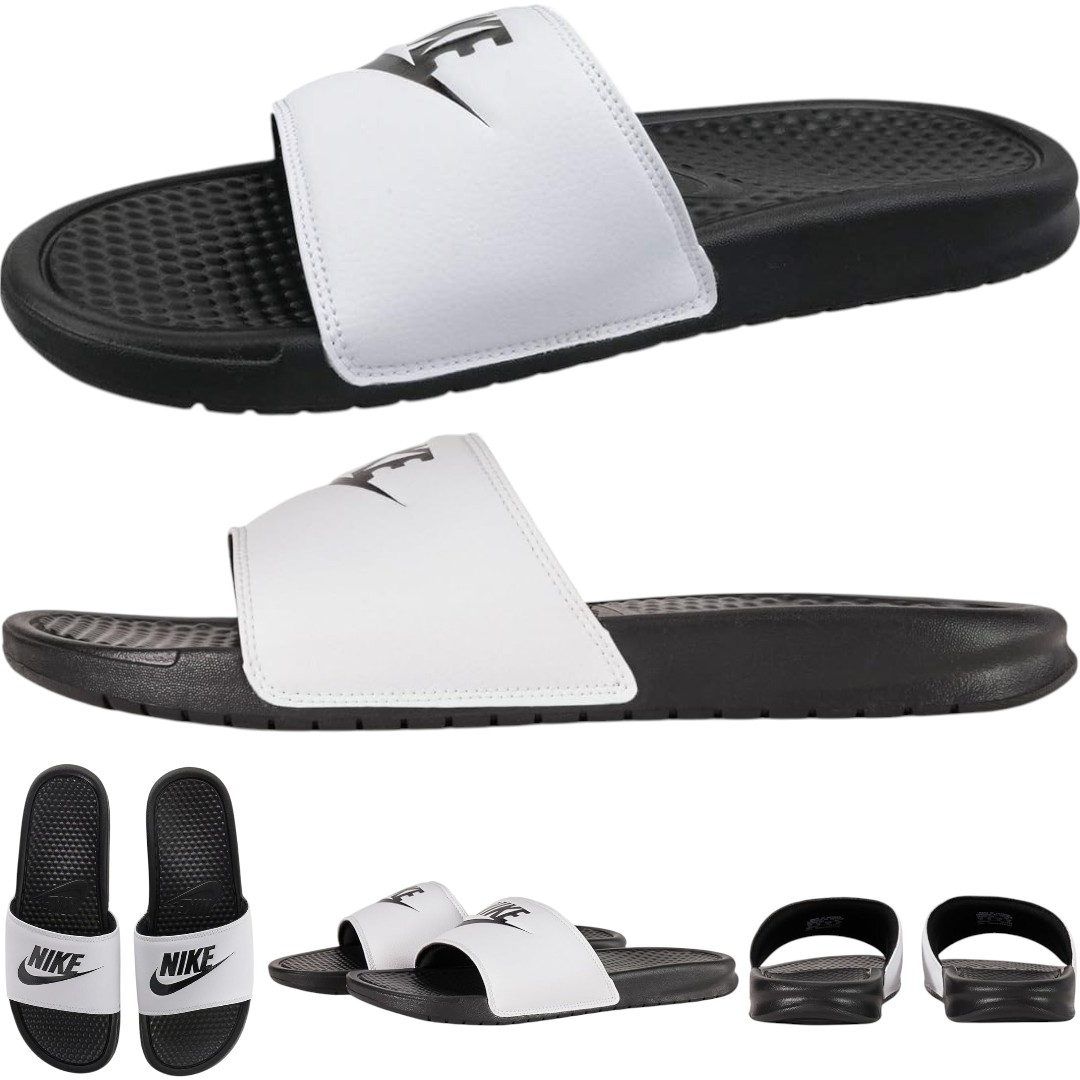 Nike Benassi JDI Unisex Athletic Sandals - Premium Sports Flip Flops for Gym, Beach & Casual Wear | Original Imported from USA