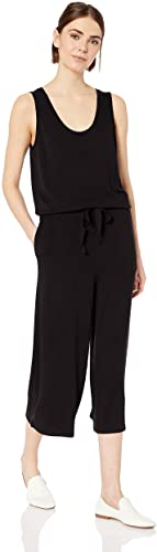 Amazon Brand - Daily Ritual Women's Supersoft Terry Sleeveless Wide-Leg Jumpsuit