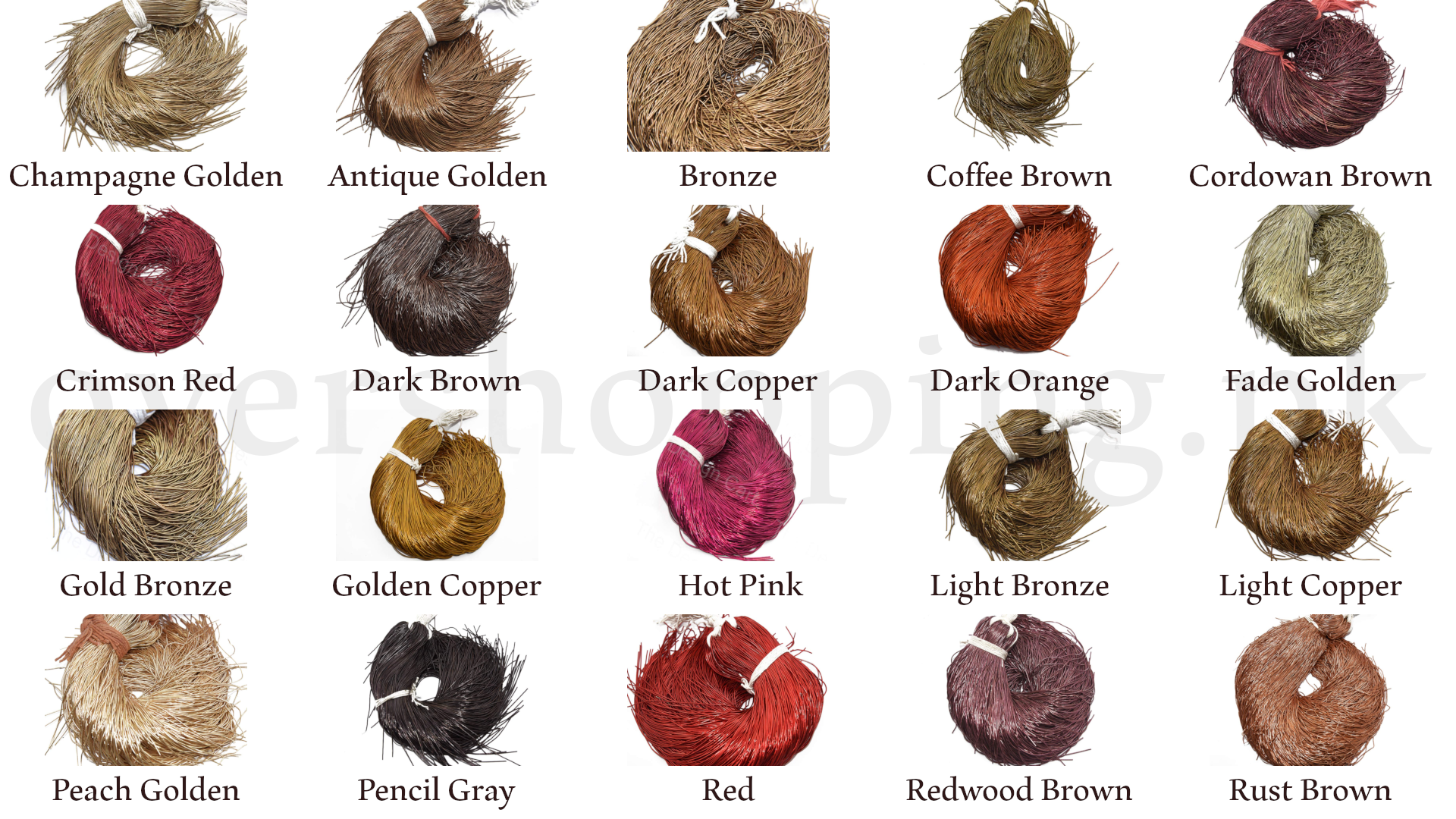 The Design Cart Dapka/Dabka/French Wire 