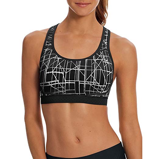 Champion Women's The Absolute Max Sports Bra Print Small