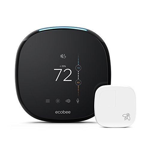 ecobee4 Alexa-Enabled Thermostat with Sensor