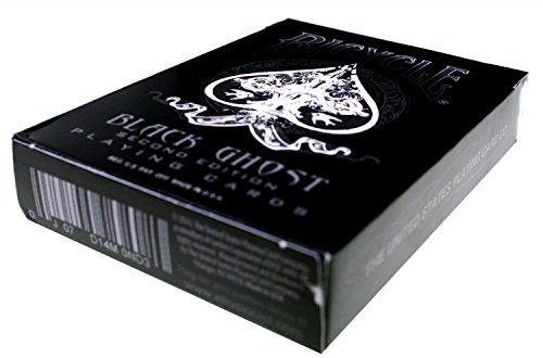 Ellusionist Bicycle Black Ghost Playing Cards - 2nd Edition